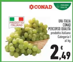 Conad Uva Italia Conad Percorso Qualità offerta