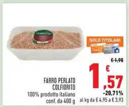 Conad FARRO PERLATO COLFIORITO offerta