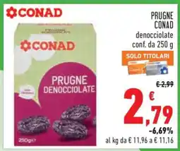 Conad PRUGNE CONAD offerta