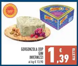 Conad GORGONZOLA DOP GIM INVERNIZZI offerta
