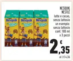 Conad NESQUIK NESTLÉ offerta