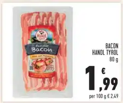 Conad BACON HANDL TYROL offerta
