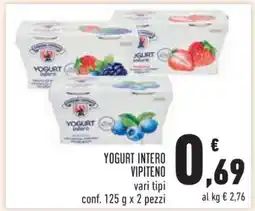 Conad Yogurt Intero Vipiteno offerta