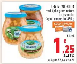 Conad LEGUMI VALFRUTTA offerta