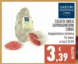 Conad Culatta Emilia Sapori&Dintorni Conad offerta