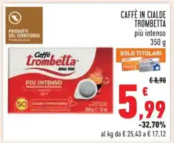 Conad CAFFÈ IN CIALDE TROMBETTA offerta