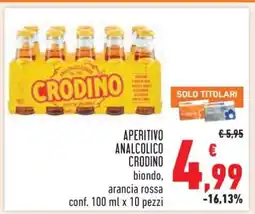 Conad APERITIVO ANALCOLICO CRODINO offerta