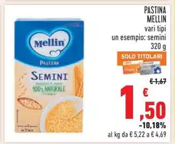 Conad PASTINA MELLIN offerta