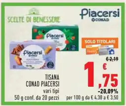 Conad Tisana Conad Piacersi offerta