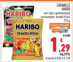 Conad Caramelle Haribo offerta
