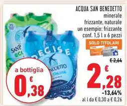 Conad ACQUA SAN BENEDETTO offerta
