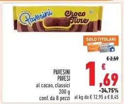 Conad Pavesini Pavesi offerta