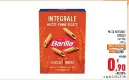 Conad PASTA INTEGRALE BARILLA offerta