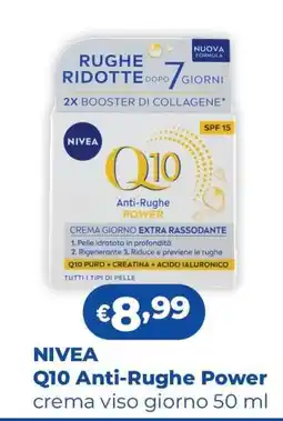 Acqua & Sapone NIVEA Q10 Anti-Rughe Power offerta