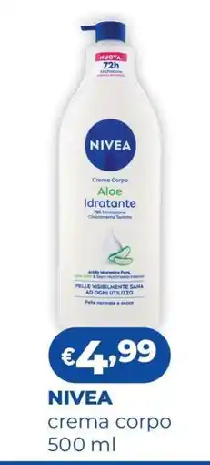 Acqua & Sapone NIVEA crema corpo 500 ml offerta