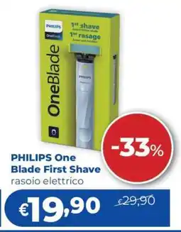 Acqua & Sapone PHILIPS One Blade First Shave offerta