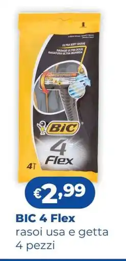 Acqua & Sapone BIC 4 Flex offerta