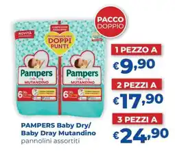 Acqua & Sapone PAMPERS Baby Dry/ Baby Dray Mutandino offerta