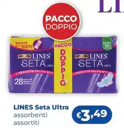 Acqua & Sapone LINES SETA ULTRA offerta