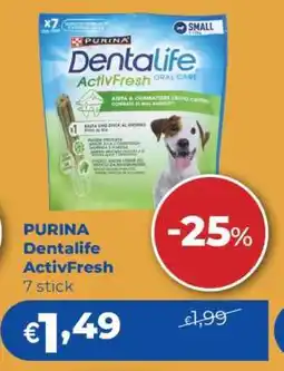 Acqua & Sapone PURINA Dentalife ActivFresh offerta