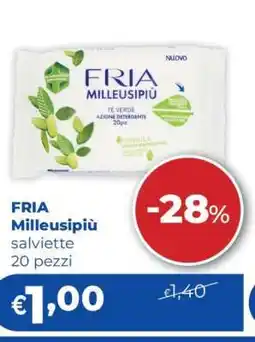 Acqua & Sapone FRIA Milleusipiù salviette 20 pezzi offerta