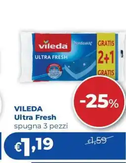 Acqua & Sapone VILEDA ULTRA FRESH offerta