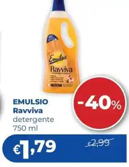 Acqua & Sapone Emulsio Ravviva offerta