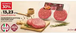Coop HAMBURGER DI SCOTTONA FIOR FIORE COOP offerta