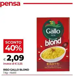 Coop RISO GALLO BLOND offerta