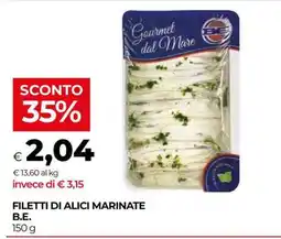 Coop FILETTI DI ALICI MARINATE B.E offerta