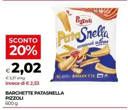 Coop Barchette Patasnella Pizzoli offerta