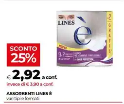 Coop ASSORBENTI LINES È offerta