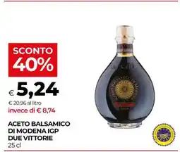 Coop Aceto Balsamico di Modena IGP Due Vittorie offerta