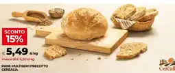 Coop PANE MULTISEMI PRECOTTO CEREALIA offerta