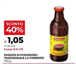 Coop Passata di Pomodoro Tradizionale La Torrente offerta