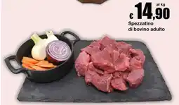 Sì con te Superstore Spezzatino di bovino adulto offerta