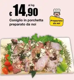 Sì con te Superstore Coniglio in porchetta preparato da noi offerta