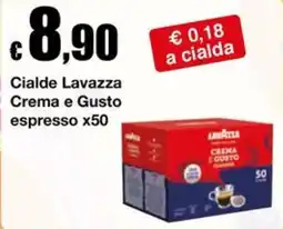 Sì con te Superstore Cialde Lavazza Crema e Gusto espresso offerta
