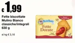 Sì con te Superstore Fette biscottate Mulino Bianco offerta