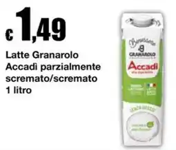 Sì con te Superstore Latte Granarolo Accadi offerta