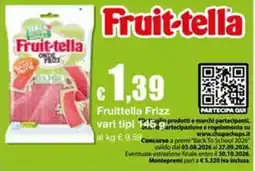 Sì con te Superstore Fruit-tella Frizz offerta