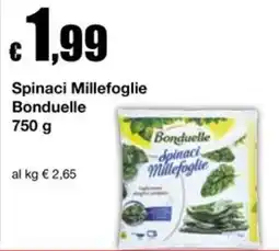 Sì con te Superstore Spinaci Millefoglie Bonduelle offerta