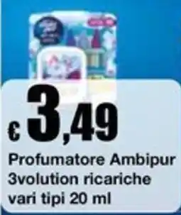 Sì con te Superstore Profumatore Ambipur 3volution offerta