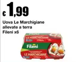 Sì con te Superstore Uova Le Marchigiane Fileni offerta