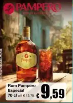 Sì con te Superstore Rum Pampero Especial offerta