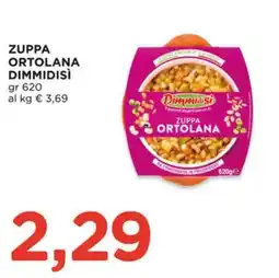 Alì Supermercati Zuppa ortolana Dimmidisì offerta