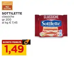 Alì Supermercati Sottilette classiche offerta