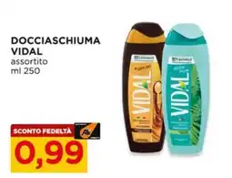 Alì Supermercati Docciaschiuma Vidal assortito offerta