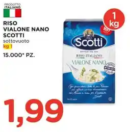 Alì Supermercati Riso Vialone Nano Scotti offerta