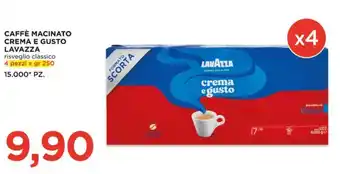 Caffè macinato crema e gusto Lavazza